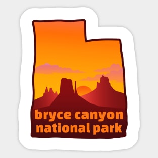 Bryce Canyon National Park Utah Sticker